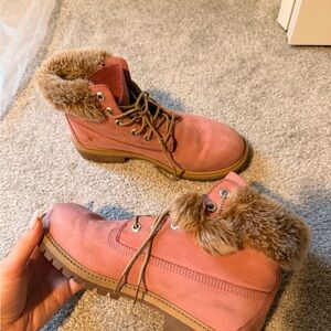 Timberland Fur-Lined Boots